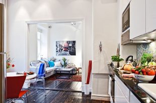 A Small Apartment With A Smart Interior Design That Fulfills All
