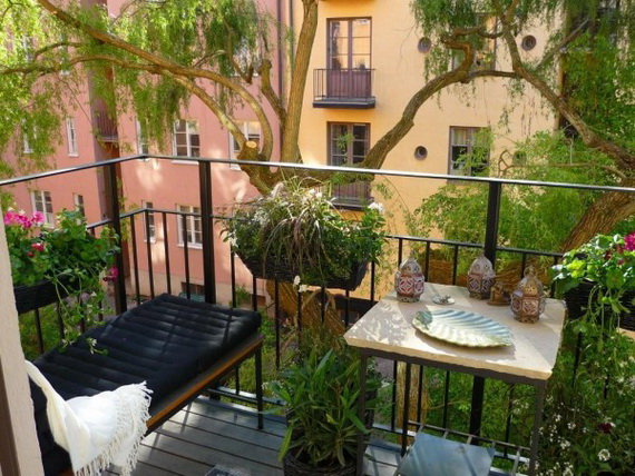 Amazingly Pretty Decorating Ideas for Tiny Balcony Spaces - Stylish Eve