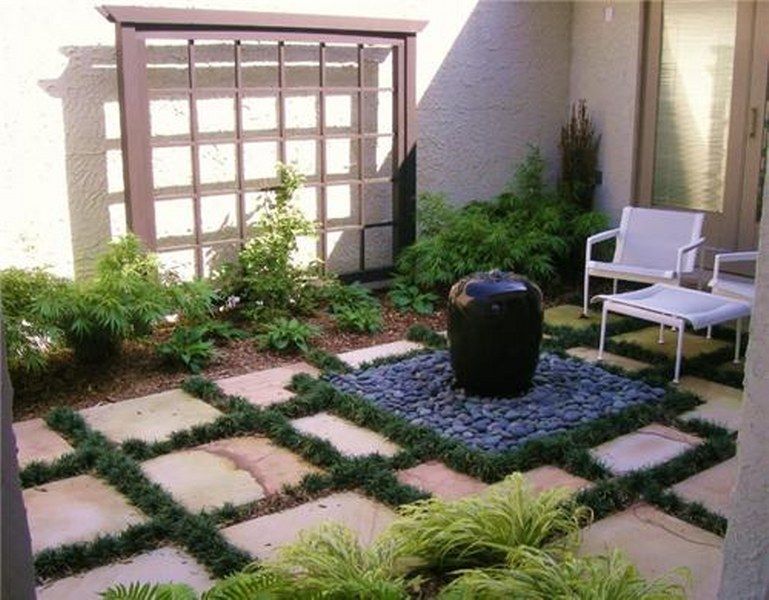 Small Courtyard Garden Design 4