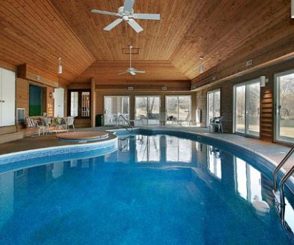 Indoor swimming pool designs
