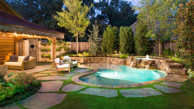 15 Amazing Backyard Pool Ideas | gardening/outdoor areas | Small