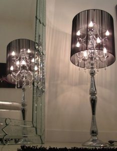Enhance Your Home With Stylish Floor Lamps | Glamour bedroom