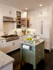 How To Make An Island Work In A Small Kitchen