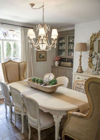 Top French Country Dining Room Design