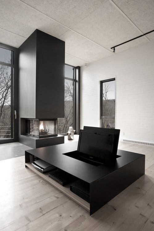30 Adorable Minimalist Living Room Designs - DigsDigs