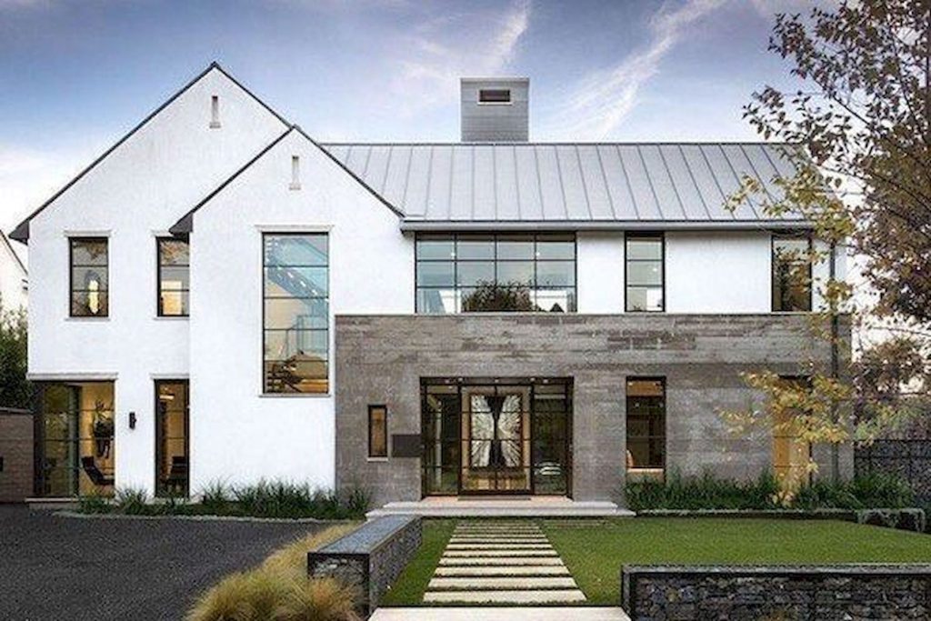 Top Modern Farmhouse Exterior Design Ideas 6