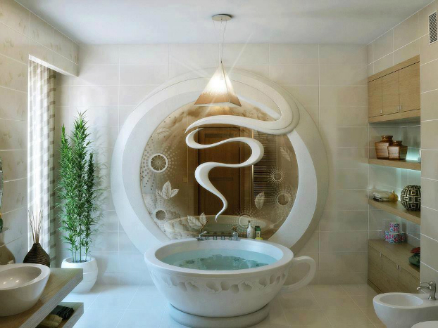 21 Unique Bathroom Designs Decoholic, Unusual Bathrooms Vanities