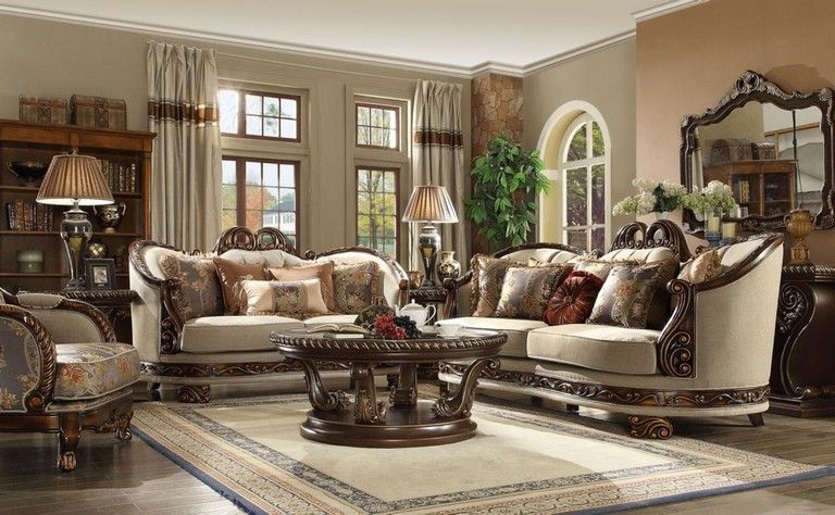 Victorian Sofa Ideas For Elegant Living Room 1