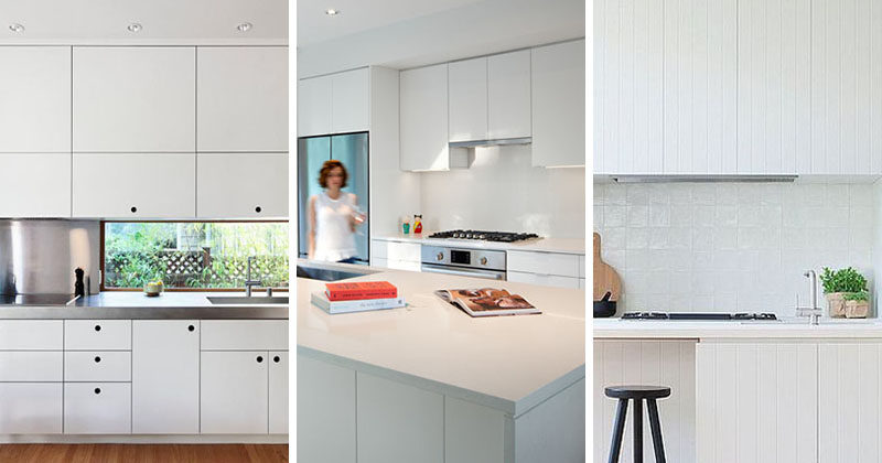 White Kitchen Cabinets Design Ideas 6