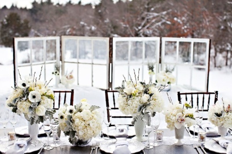 Winter Wedding Decoration Ideas 3