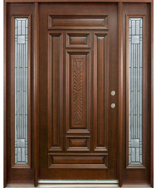 doors | Hand Carved Collection Solid Wood Entry Door | doors | Wood