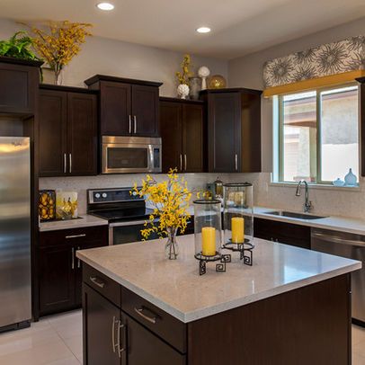 Yellow Accent Kitchens Ideas