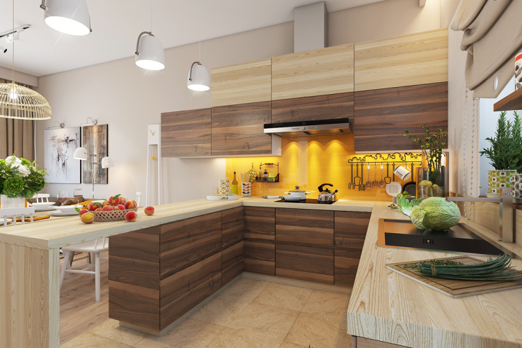 Yellow Accent Kitchens Ideas
