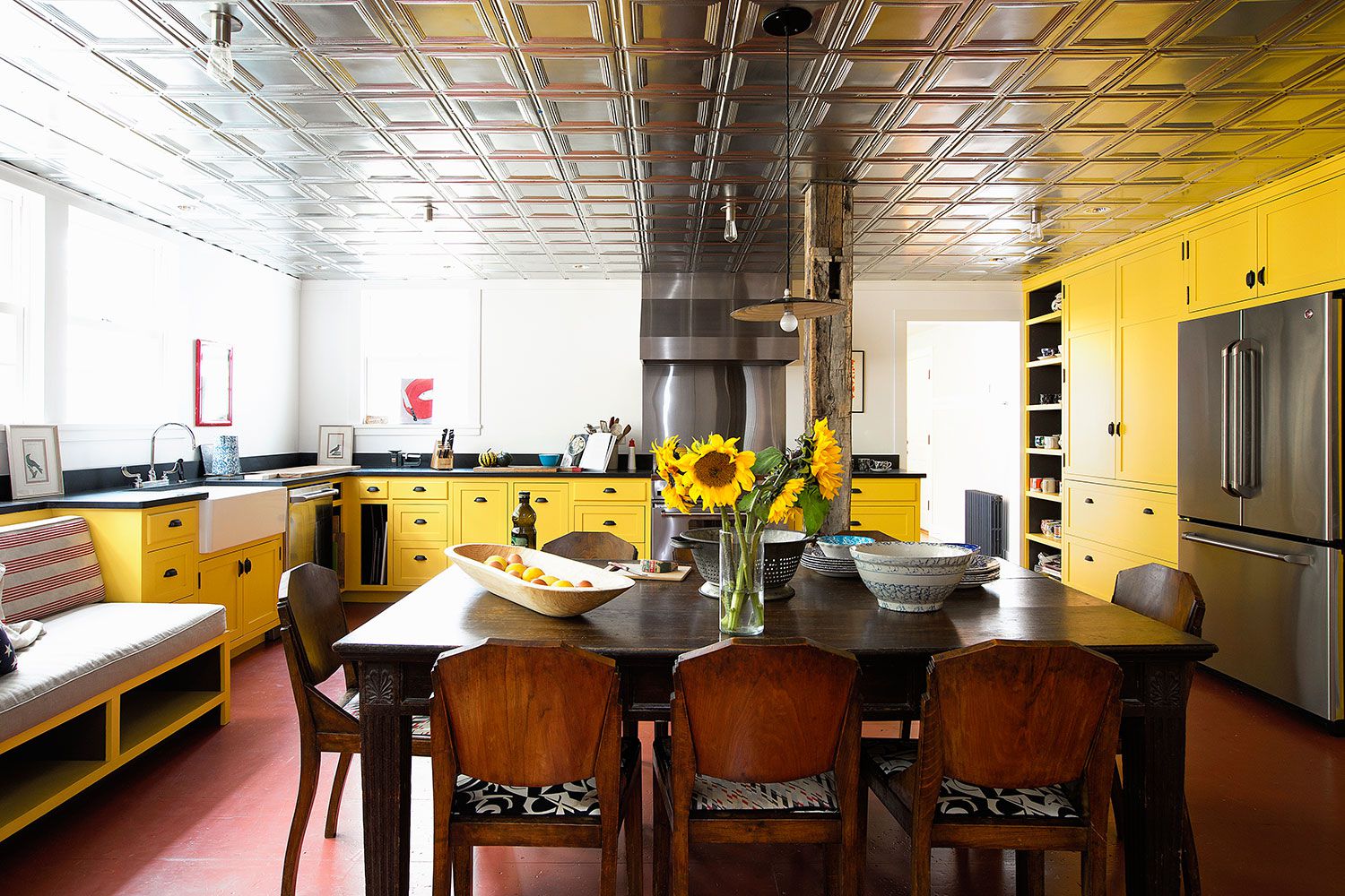 Yellow Kitchen Designs