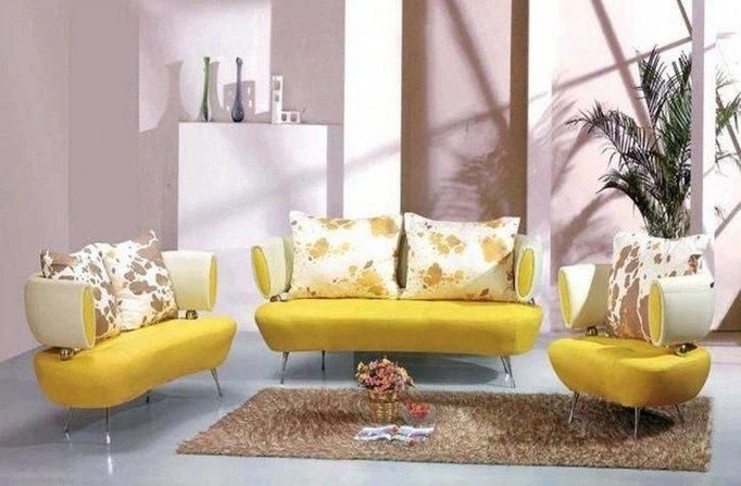 Unique Beautiful Inspiring Yellow Sofas Perfect Living Room