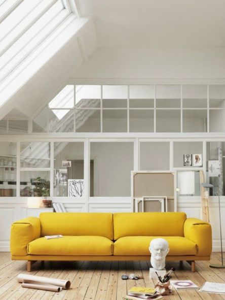 150 Inspiring Yellow Sofas to Perfect Living Room Color Schemes