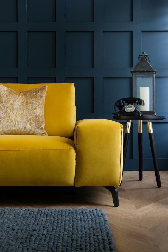 Yellow Sofas Perfect Living Room