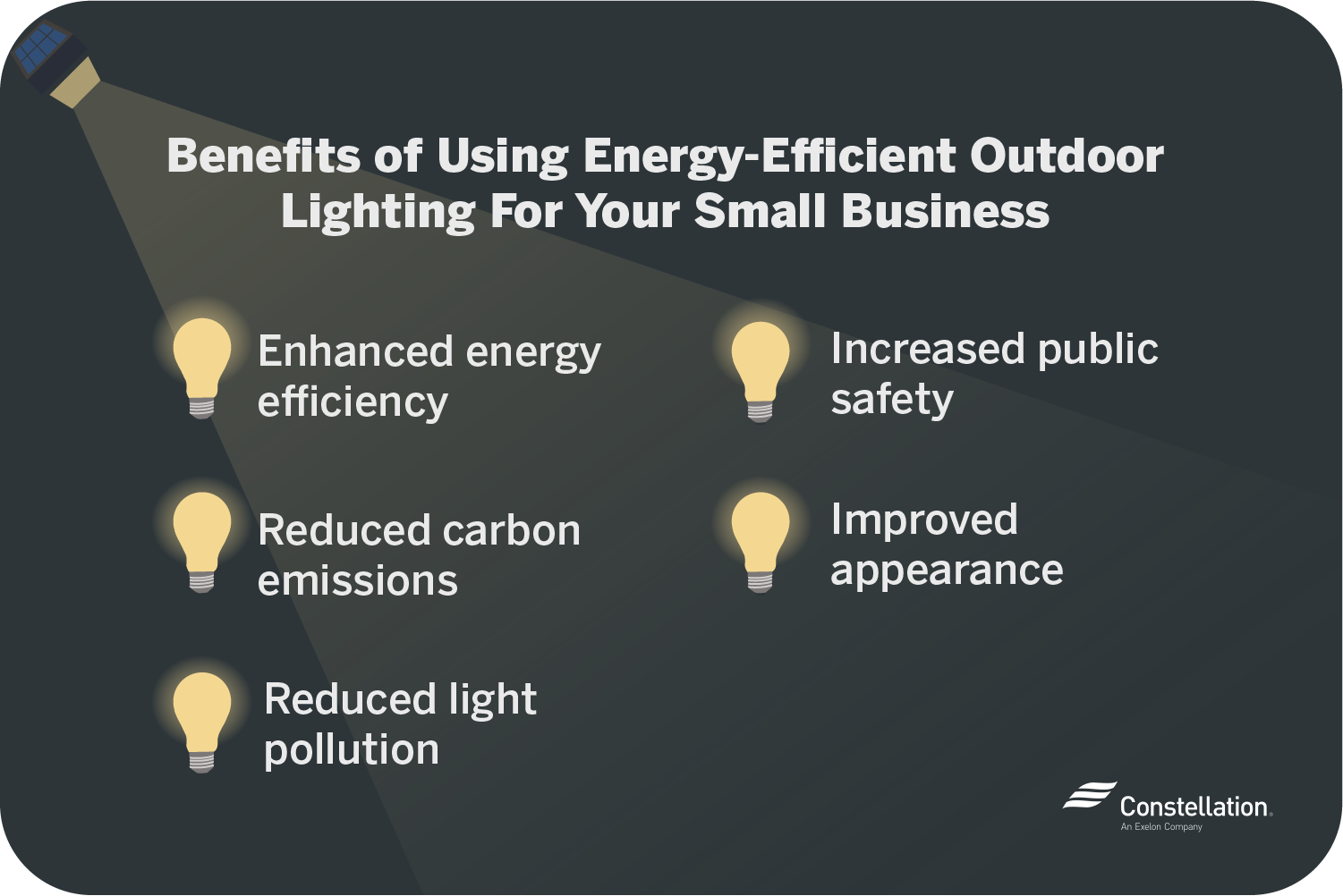Advantages  of outdoor lighting
