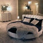 Bedroom round beds