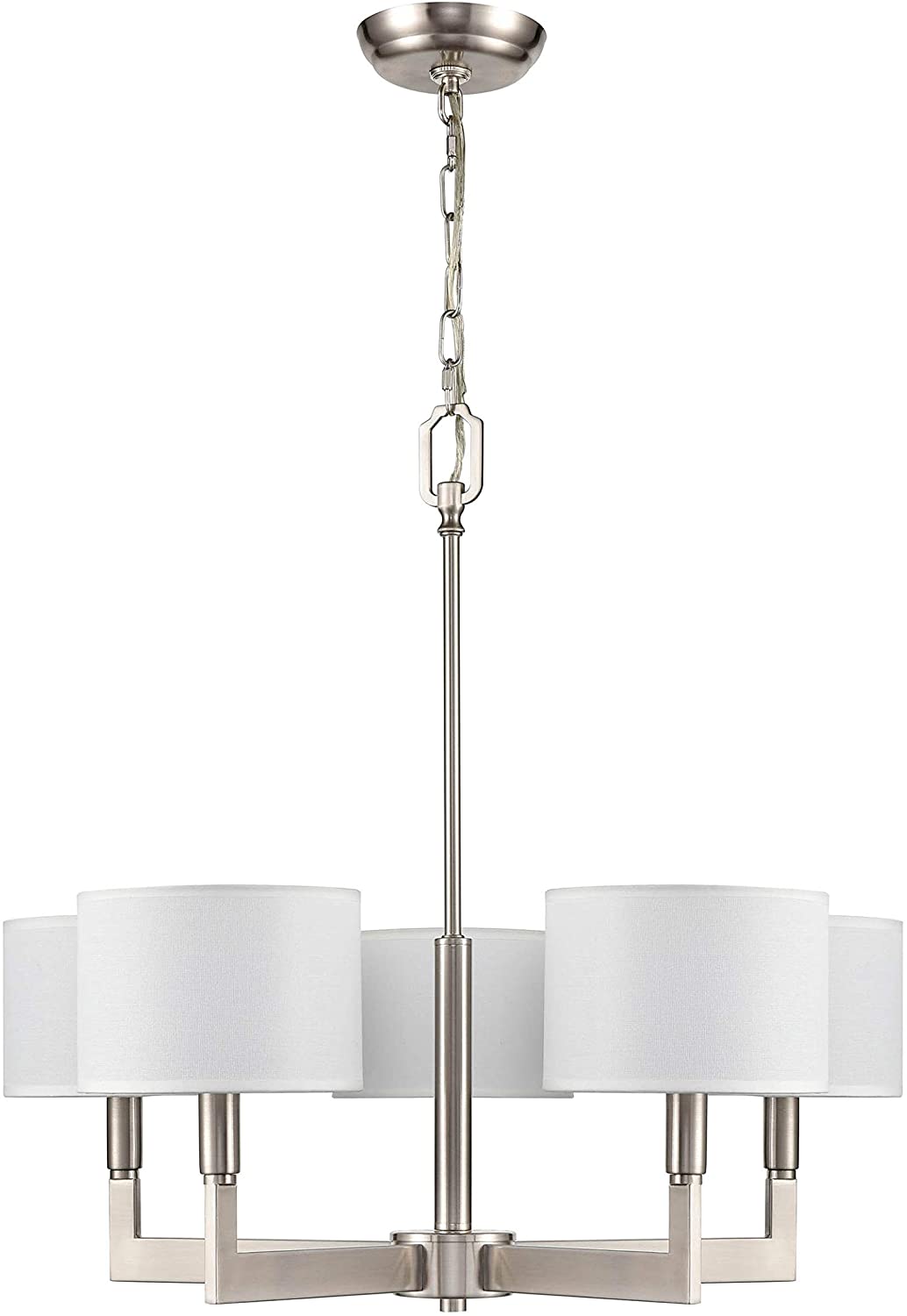 Brushed nickel pendant lamp: an incredible light source