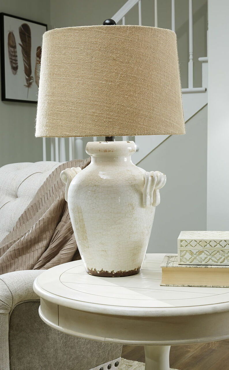 Ceramic table lamps for living room