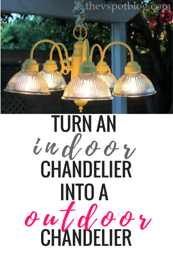 chandeliers outdoors – tips to remember