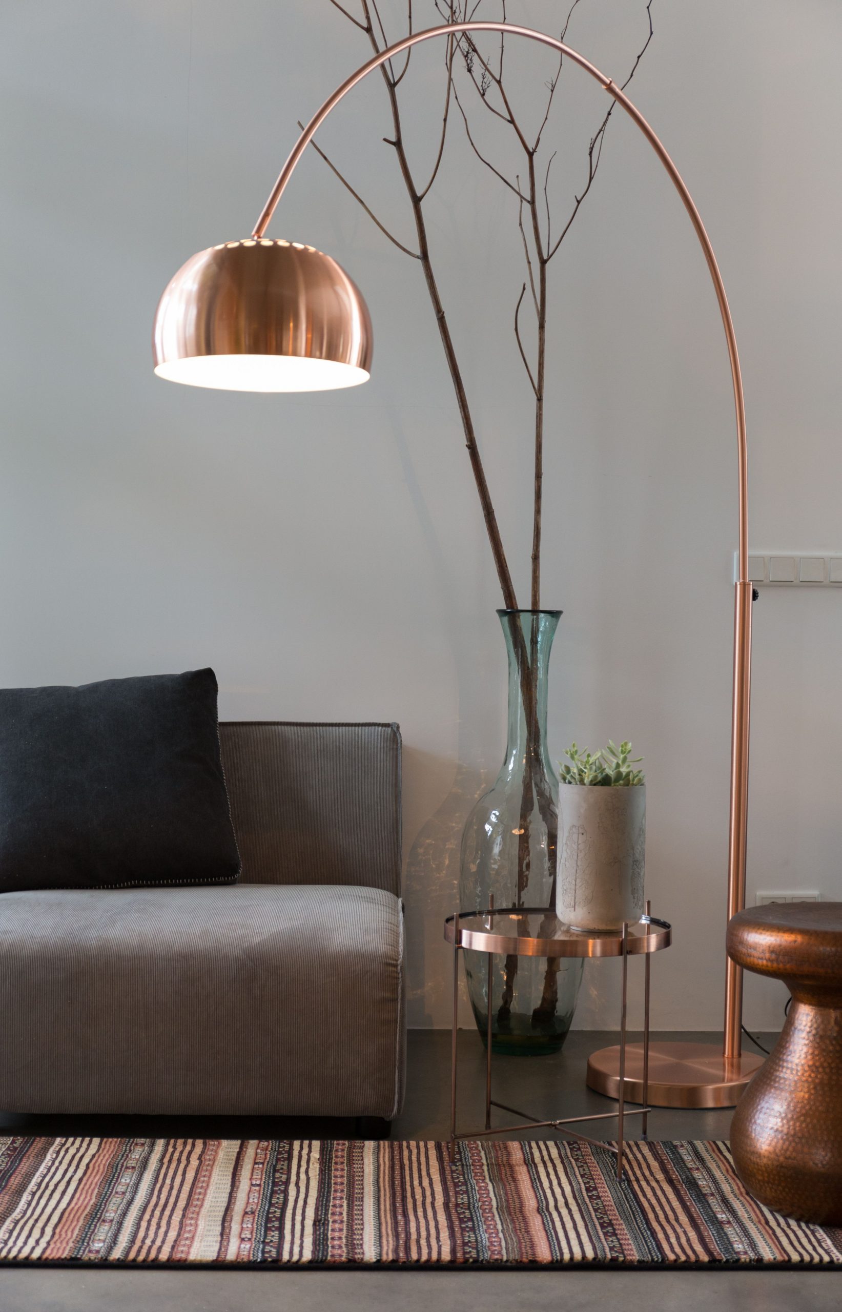 Copper lamp ideas