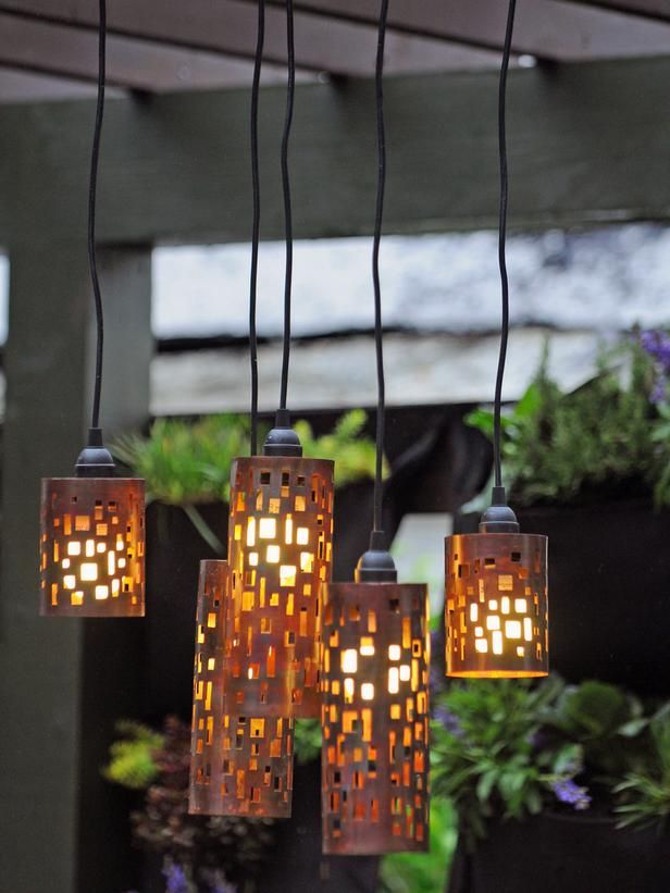 creative ideas for outdoor fixtures