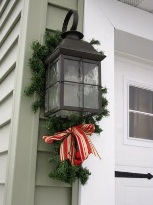 Decorate outdoor fixtures