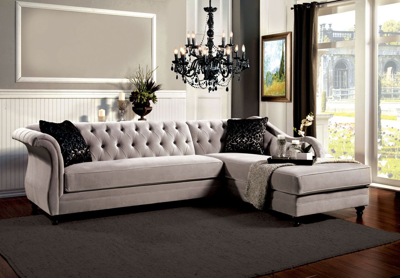 Elegance with a sofa section