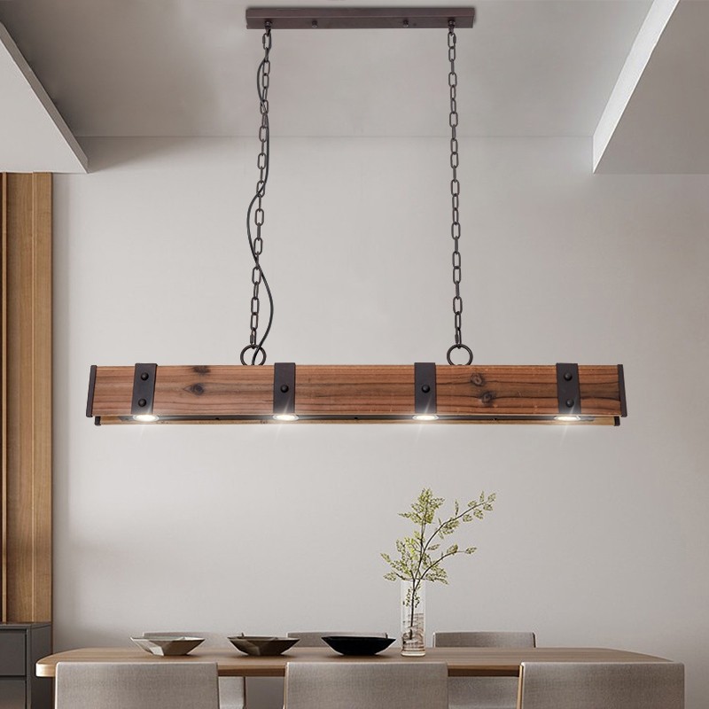 Favorable situations with hanging
  lighting