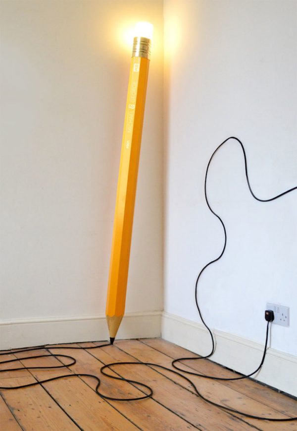 Funky floor lamps: a funky device for generating light