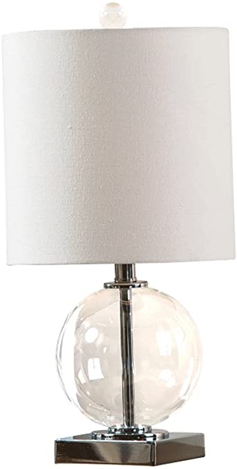 Glass bedside lamps