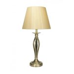 Go for antique brass table lamp