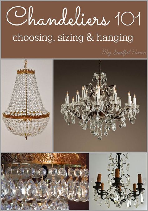 Guidelines for choosing chandeliers