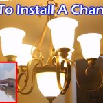 Installing 6 chandeliers