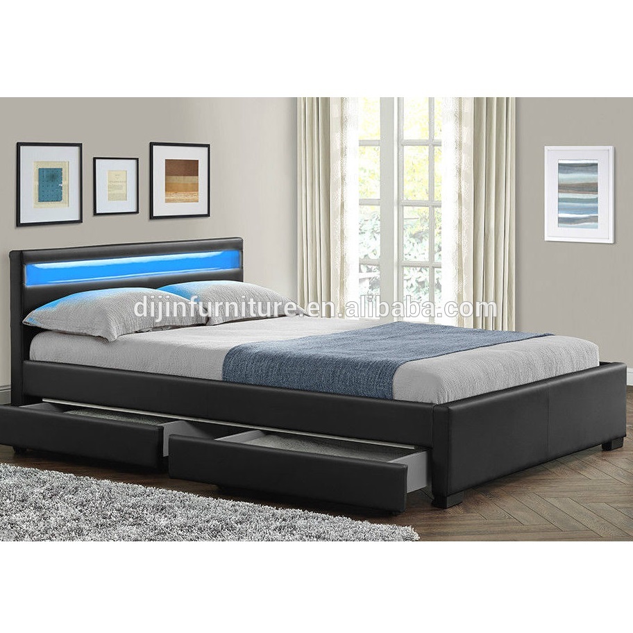 King size bed with storage