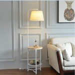 Lamp with table