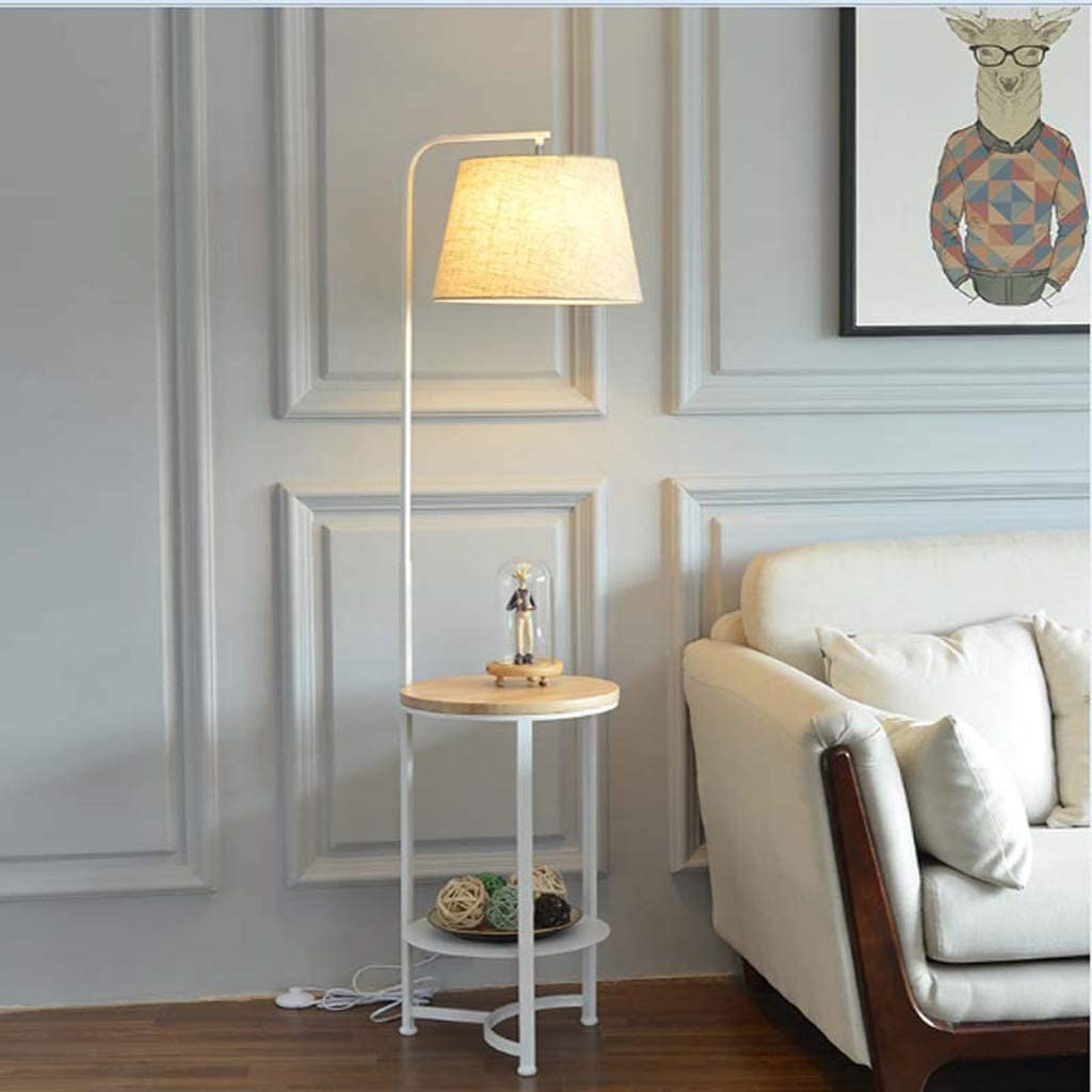 Lamp with table