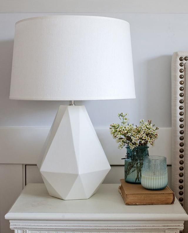 Lamps for bedside tables in the bedroom