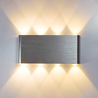 LED wall lamp indoors