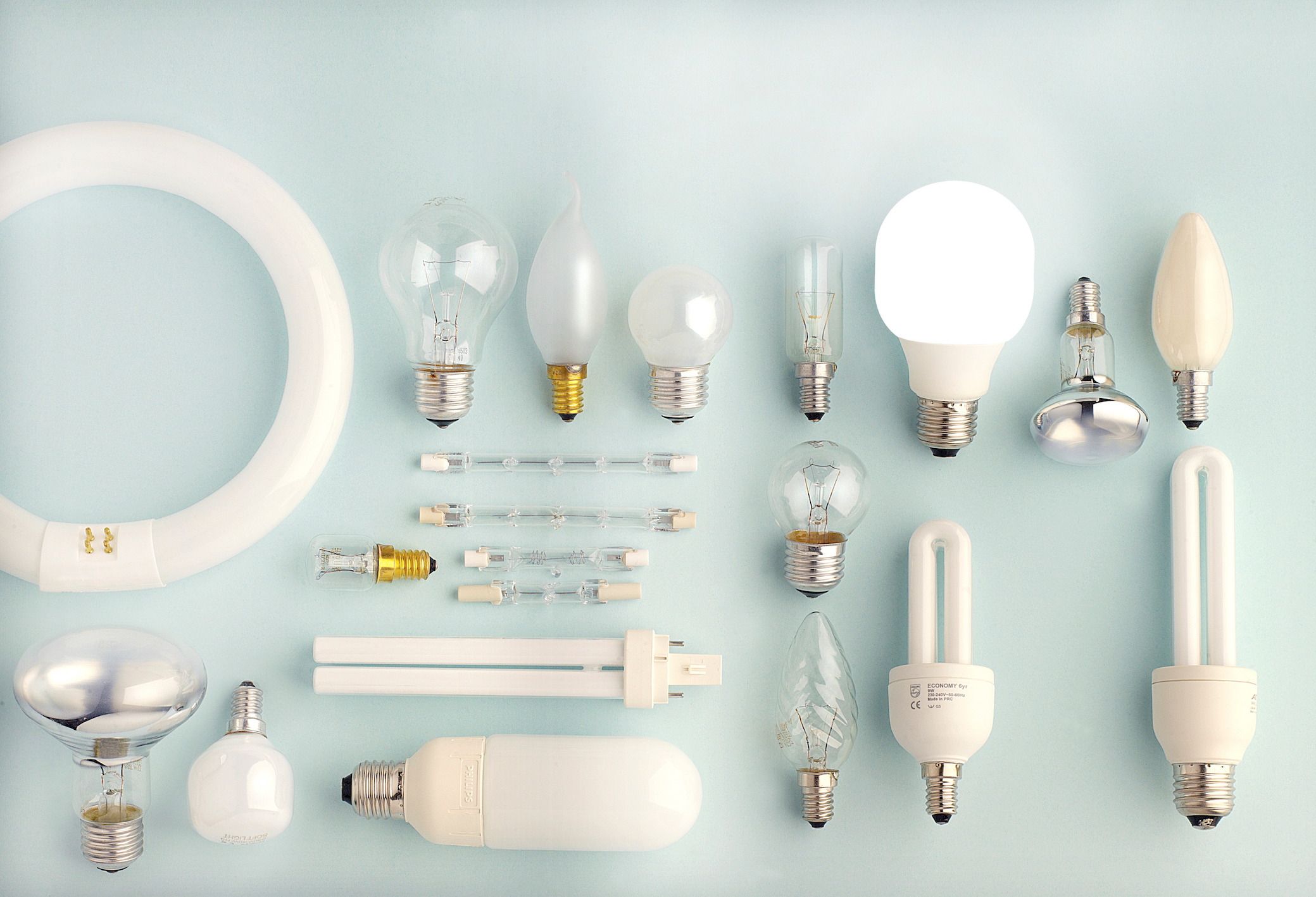Light bulbs types
