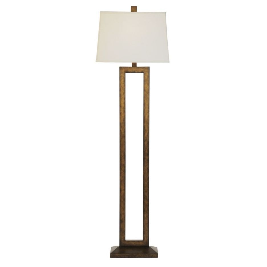 Long lampshades floor lamps