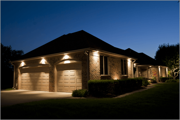 Recessed outdoor lighting