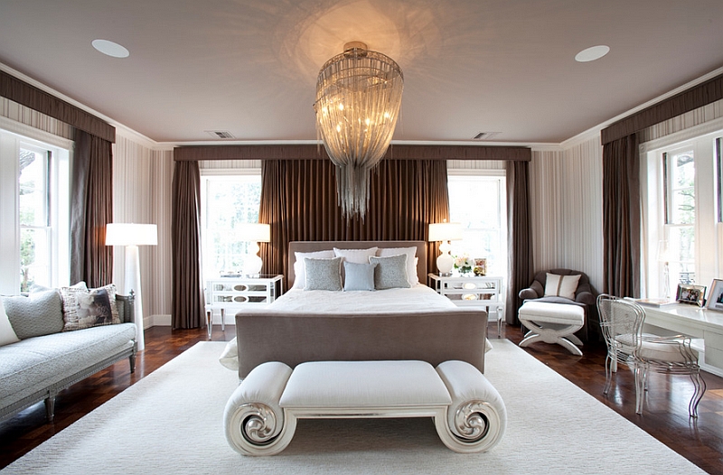 Right chandeliers for the bedroom