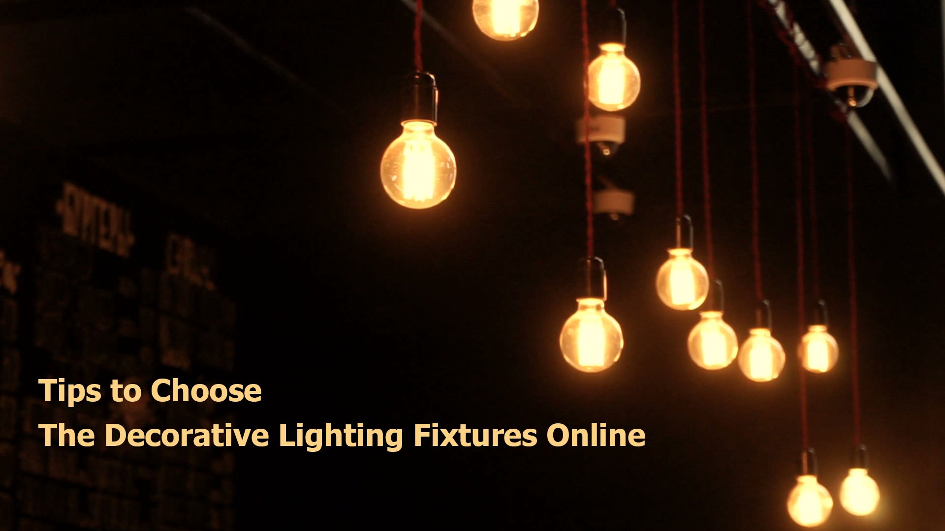 Selection of lighting products