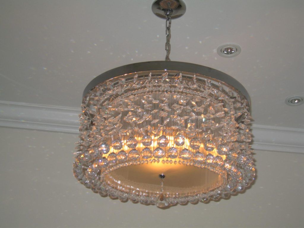 Small chandelier in the home