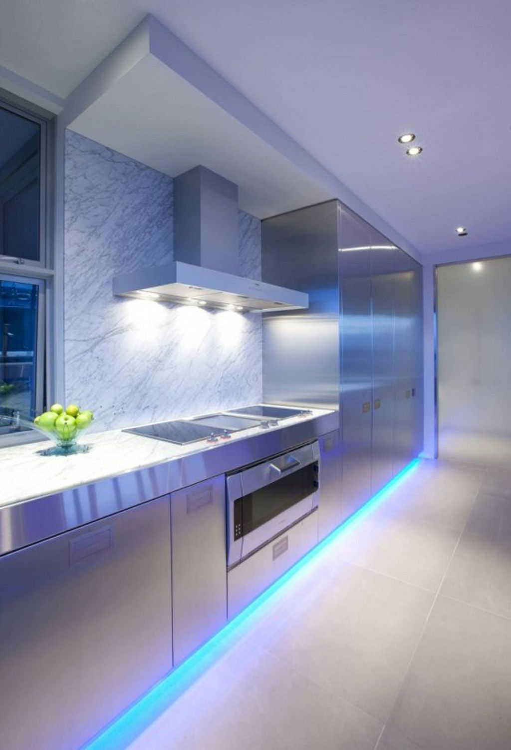 Styling with LED kitchen lights