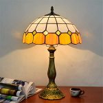 Table lamps in stained glass