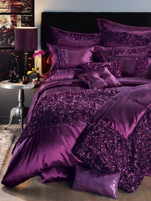 The positive effects of purple bedding